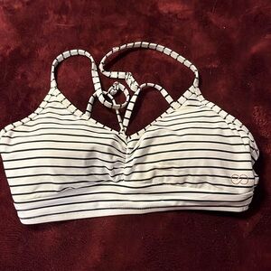 Striped bikini tops